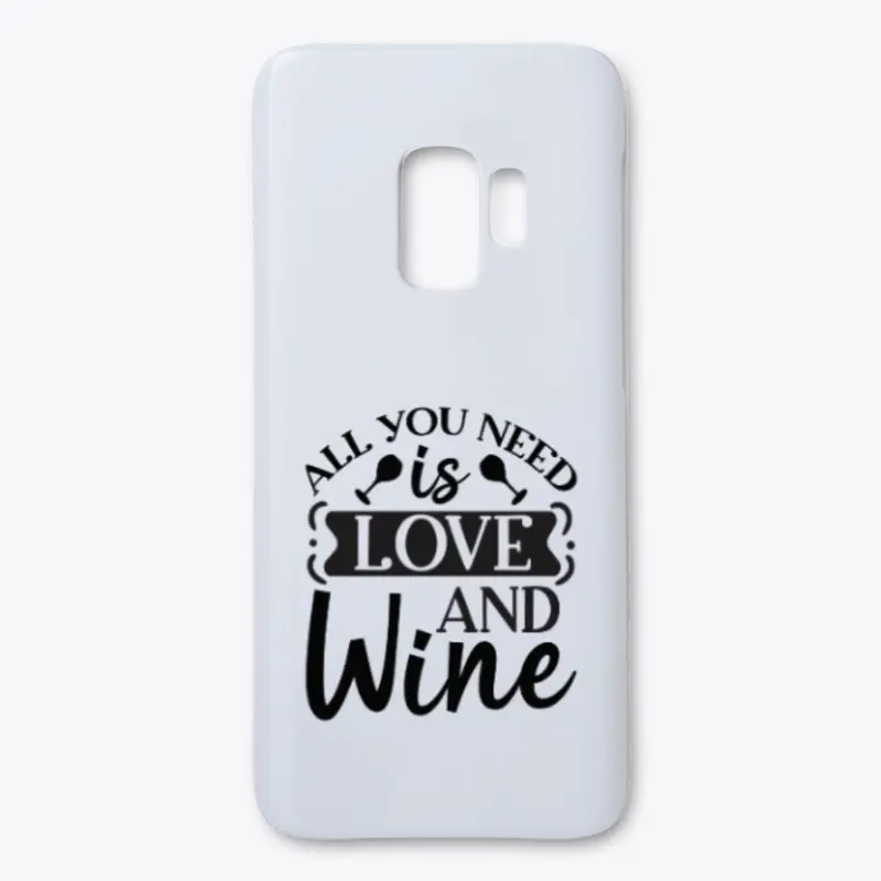 TOTE BAG "ALL YOU NEED IS LOVE & WINE