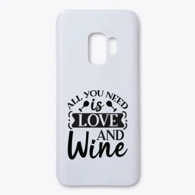 TOTE BAG "ALL YOU NEED IS LOVE & WINE